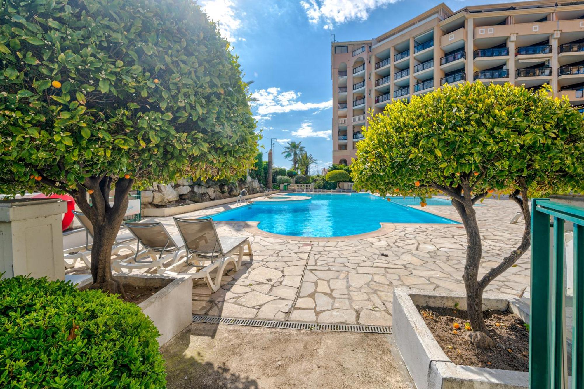 Residence La Palme D'Azur - カンヌ エクステリア 写真